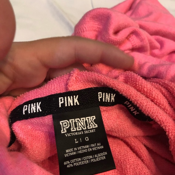 zip up hoodie PINK VS - Picture 2 of 4
